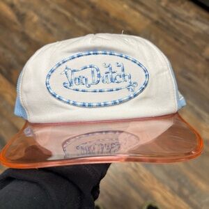 Von Dutch Truckr Clear pink rare brim